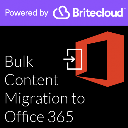 Britecloud Bulk Content Migration to Office 365 catalogue image